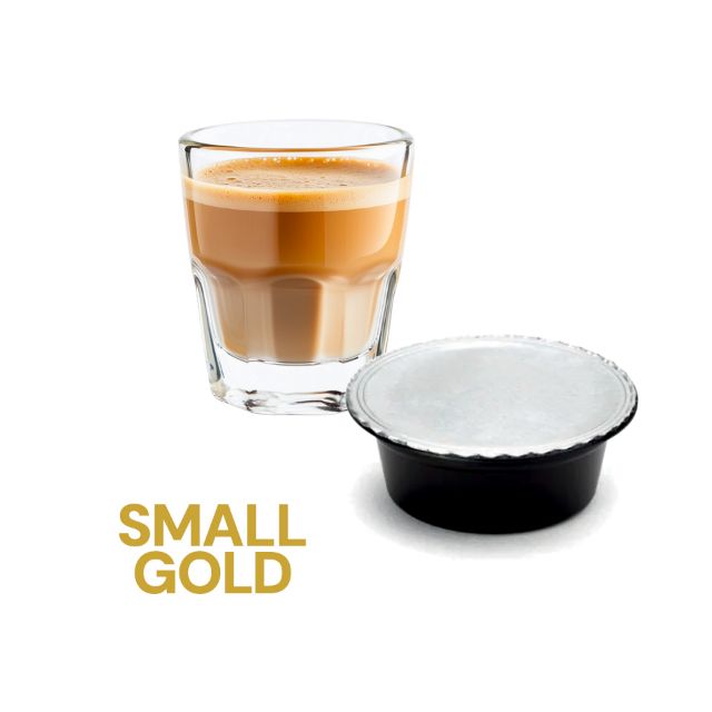 Visualizza i dettagli per 16 capsule Cortado Agostani SMALL GOLD compatibili Lavazza a Modo Mio 16 capsule Cortado Agostani SMALL GOLD compatibili Lavazza a Modo Mio