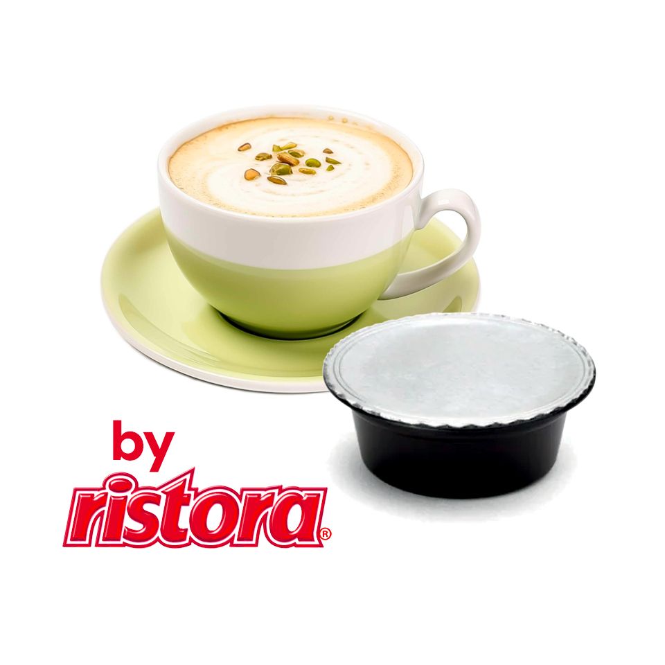 Immagine di 16 capsule Agostani Small Cappuccino al Pistacchio compatibili Lavazza a Modo Mio