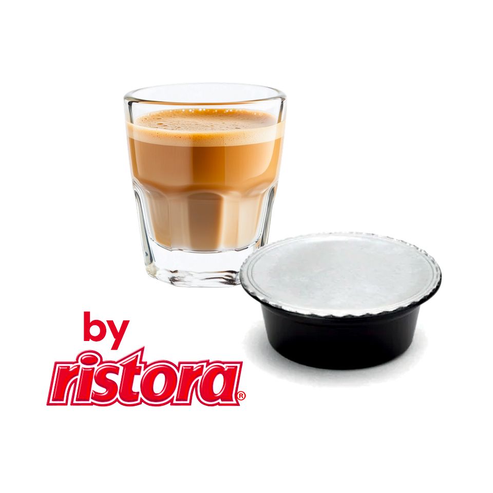 Immagine di 16 capsule Cortado caffè macchiato Agostani SMALL compatibile Lavazza a Modo Mio