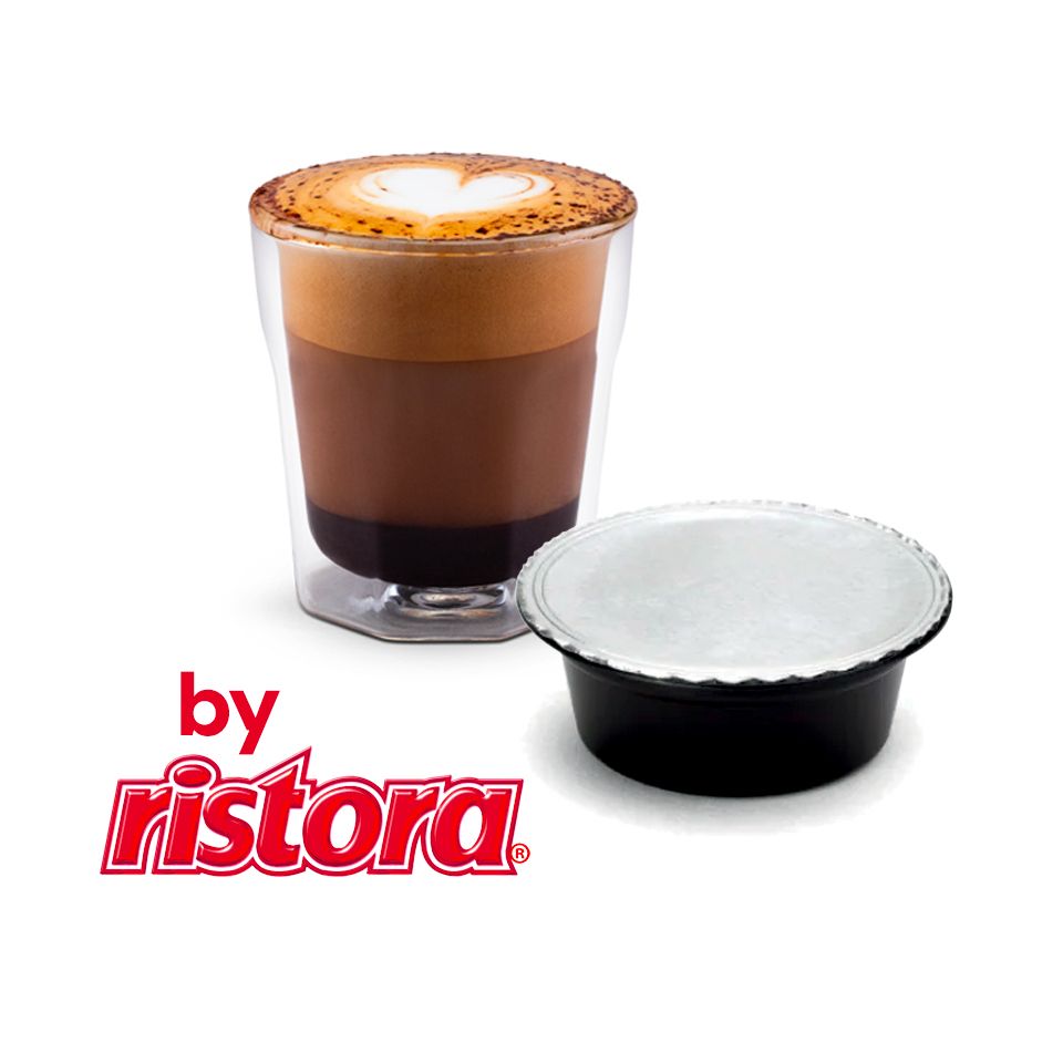 Immagine di 16 capsule Mokaccino Agostani SMALL compatibile Lavazza a Modo Mio