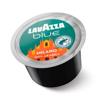 100 capsule Lavazza Blue e In Black TALES OF MILANO