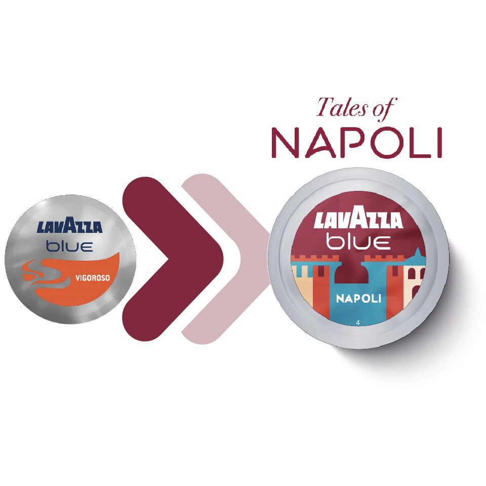 Immagine di 100 Cialde Lavazza Blue Vigoroso 9,5 grammi