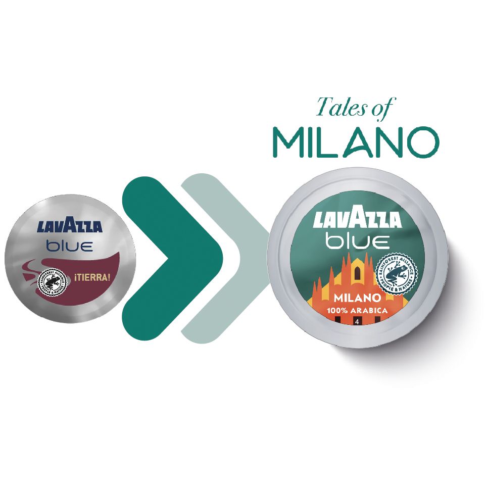 Immagine di 100 Capsule Lavazza Blue Tierra 100% Arabica