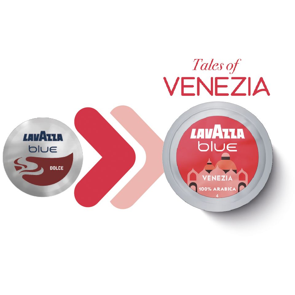 Immagine di 100 Cialde Lavazza Blue Dolce