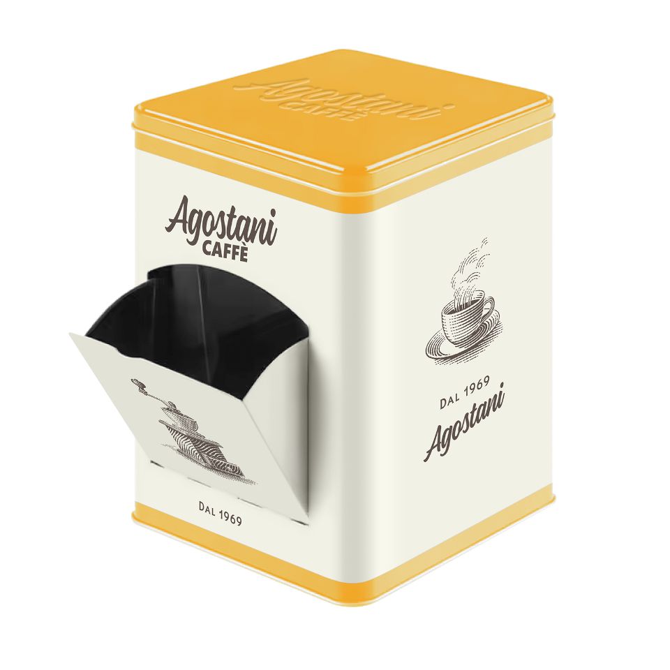 Immagine di Portacapsule Agostani in latta