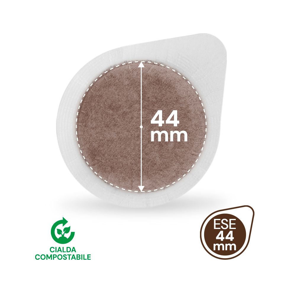 Immagine di 150 Cialde Caffè Agostani Ginseng formato 44mm ESE compatibili MOKONA con Spedizione Gratuita