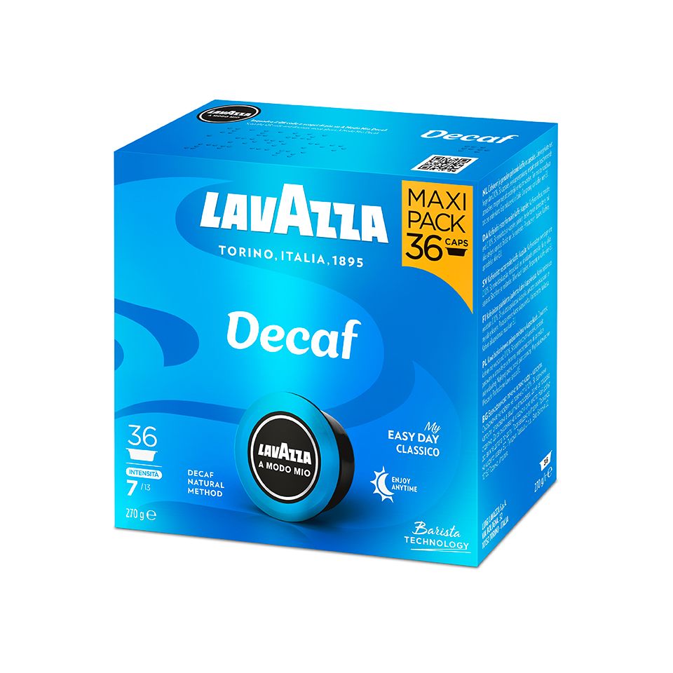 Immagine di 180 Capsule A Modo Mio Lavazza Dek Cremoso caffè decaffeinato