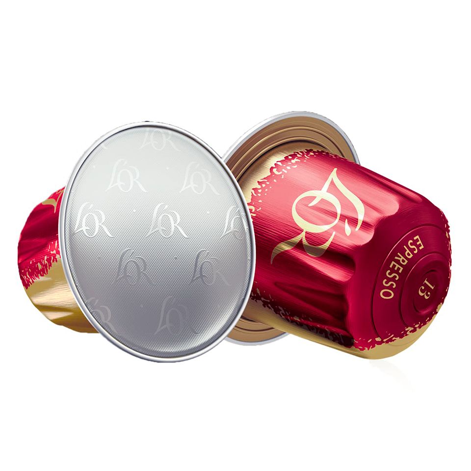 Immagine di 200 Capsule Caffè BARISTA L'OR Espresso - Capsule in Alluminio compatibili Nespresso