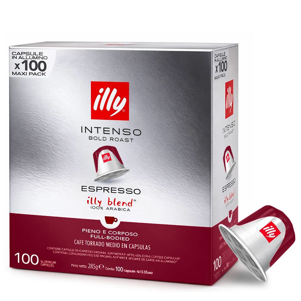 Immagine di 50 capsule Illy INTENSO compatibili Nespresso