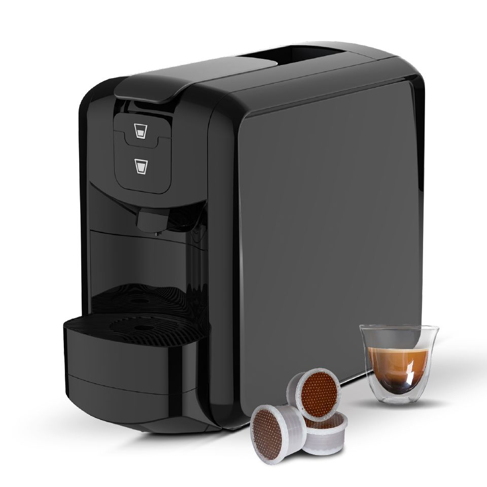 Immagine di Point Black macchina da caffè a capsule sistema Lavazza Espresso Point