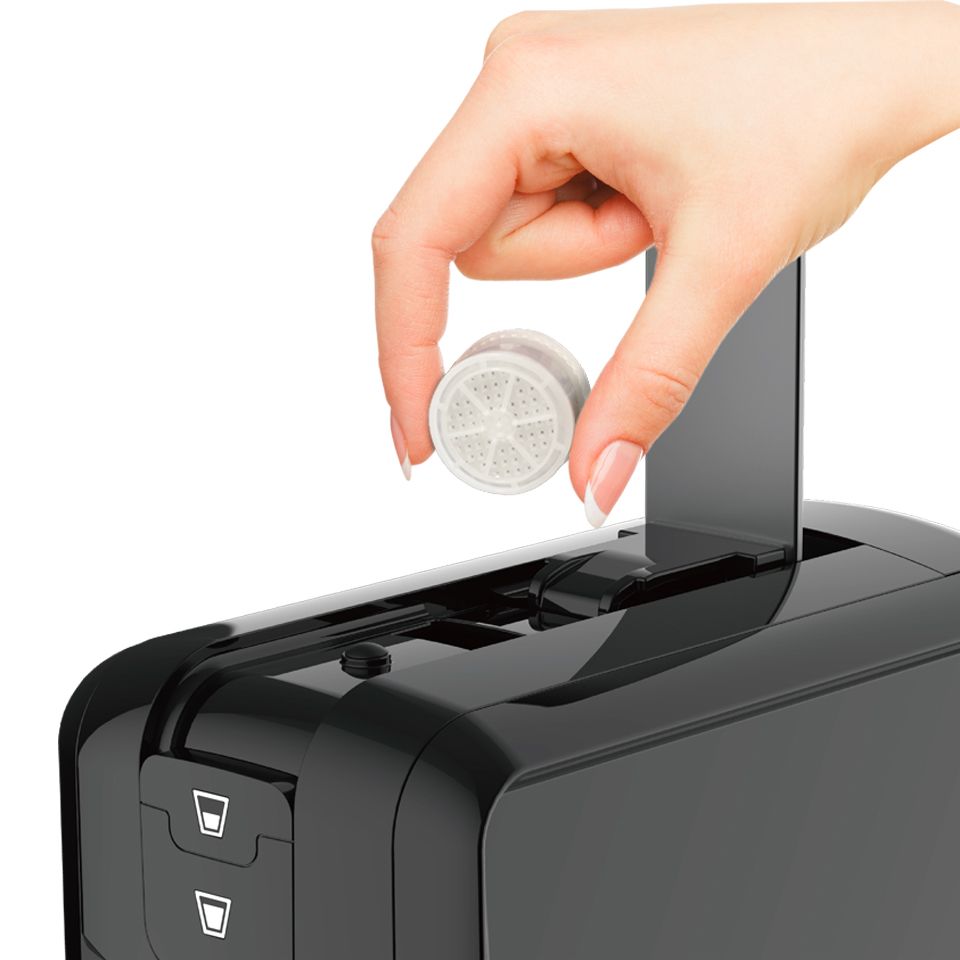 Immagine di Point Black macchina da caffè a capsule sistema Lavazza Espresso Point