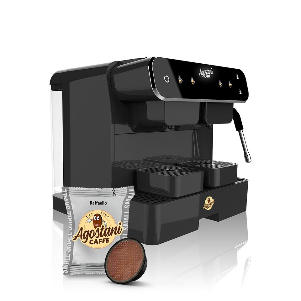 Immagine di Offerta: Macchina da caffè Agostani Small Cup Twin + 1100 capsule Caffè Agostani linea Small 