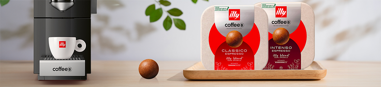 Illy CoffeeB sfere di caffè compostabili