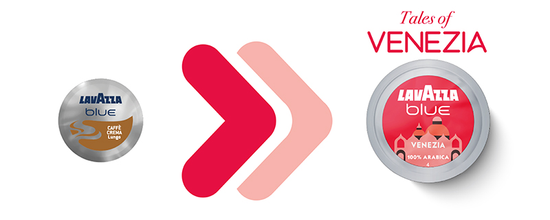 Lavazza ha sostituito la miscela Crema Lungo con la capsula Tales Of Venezia.