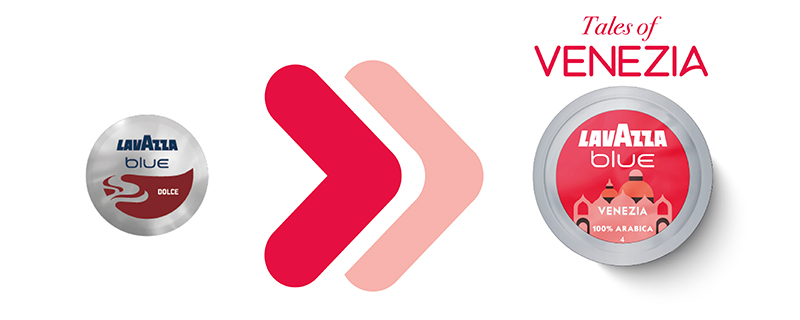 Lavazza ha sostituito la miscela Crema Lungo con la capsula Tales Of Venezia.