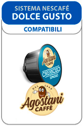 Visualizza i prodotti della categoria Cialde e Capsule compatibili Dolce Gusto Nescafè: Caffè Agostani
