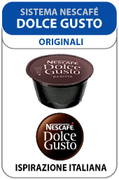Visualizza i prodotti della categoria Nescafé Dolce Gusto gamma Ispirazione Italiana