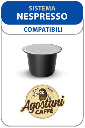 Visualizza i prodotti della categoria Cialde e Capsule compatibili Nespresso: Caffè Agostani
