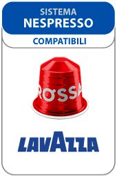 Visualizza i prodotti della categoria Cialde e Capsule compatibili Nespresso: Lavazza Visualizza i prodotti della categoria Cialde e Capsule compatibili Nespresso: Lavazza