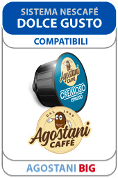 Capsule Agostani Big per Sistema Nescafé Dolce Gusto