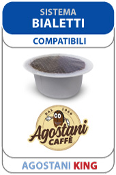 Capsule Agostani King per Sistema Bialetti