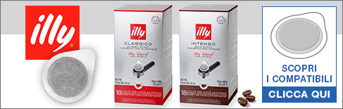 Cialde Illy filtrocarta 44mm ESE