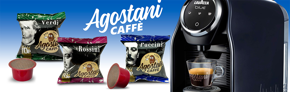 Capsule Caffe Agostani Compatibili Lavazza Blue e Lavazza In Black Capsule Caffe Agostani Compatibili Lavazza Blue e Lavazza In Black