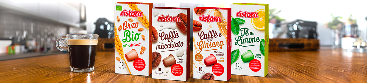 Capsule Ristora compatibili Nespresso Capsule Ristora compatibili Nespresso