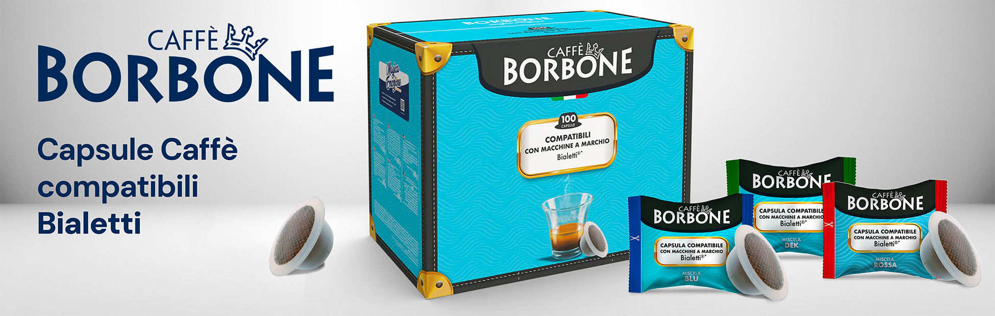 Capsule Caffè Borbone Compatibili Bialetti