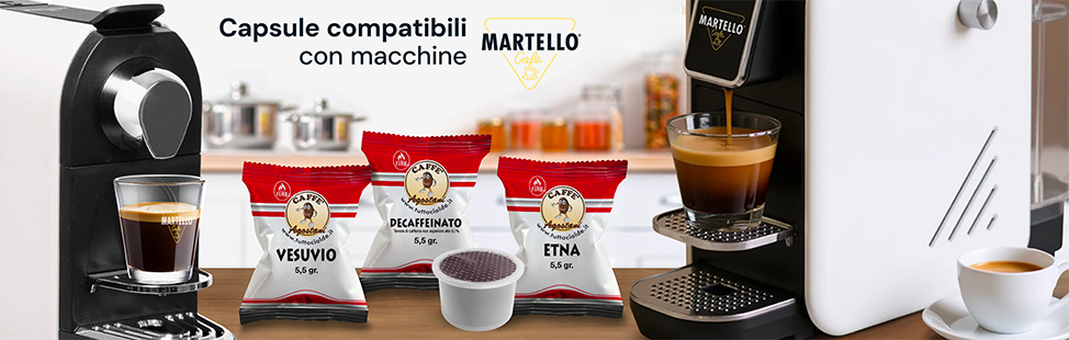 Caffè Agostani capsule compatibili Martello
