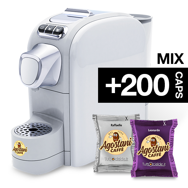 Macchina caffè Agostani Small-Cup Bianca
