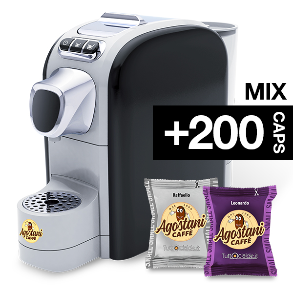 Macchina caffè Agostani Small-Cup Nera