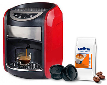 Offerta: Macchina da caffè KELLY + 1000 capsule Cremoso Lavazza Espresso  Point