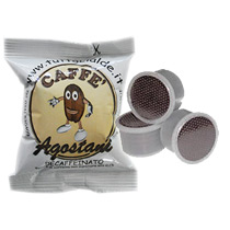 100 Cialde caffè Agostani miscela Decaffeinato compatibili Lavazza Espresso Point