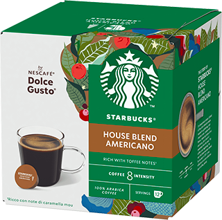 STARBUCKS House Blend by Nescafé Dolce Gusto STARBUCKS House Blend by Nescafé Dolce Gusto